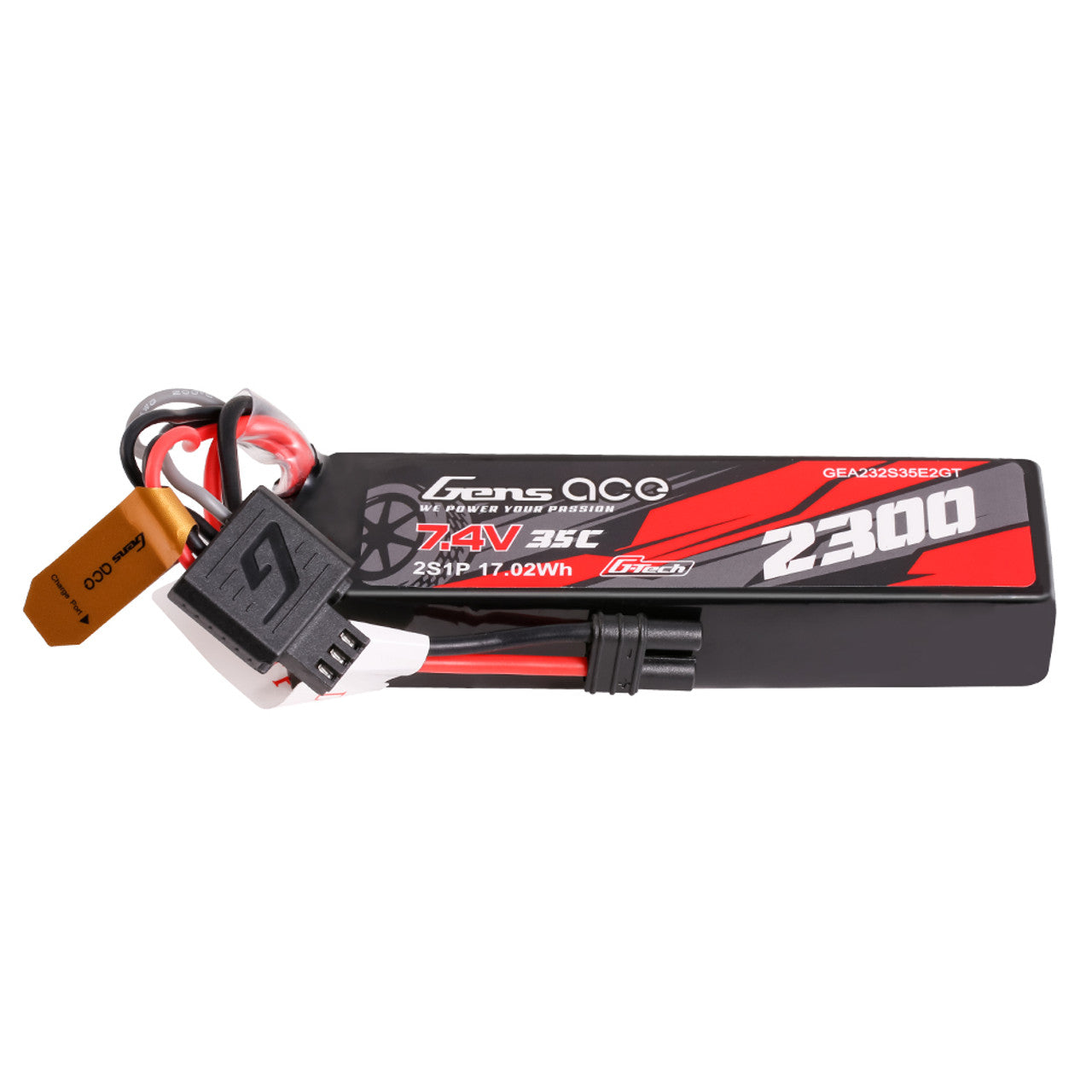 GROM Direct Fit 2S LiPo Battery (2300mAh) (IEC2 Plug)