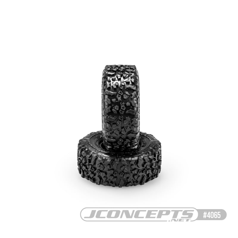 Landmines 1.0" All Terrain Crawler Tires (2) (57mm OD) (TRX-4M) (Green)