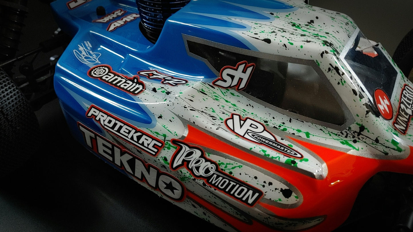 V2 Beretta body (clear) for the Tekno NB 2.2 and *EB 2.2 buggies