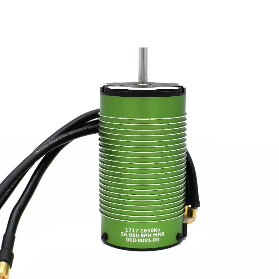 1717 Sensored 4-Pole Brushless Motor (1650Kv) (5mm shaft)