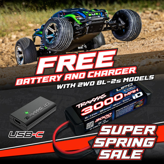 Rustler 2WD BL-2S RTR (battery/charger included)
