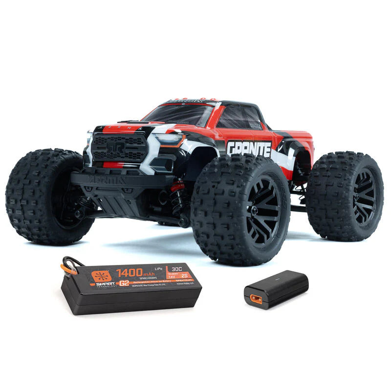 1/18 GRANITE GROM 4X4 RTR Brushed Monster Truck (Battery & Charger Included)
