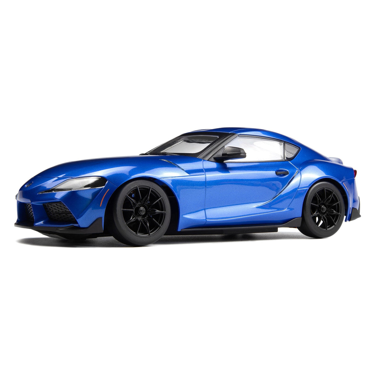 HPI Stage-D24 2024 Toyota GR Supra 161268 in Metallic Dawn Blue, three-quarter front view