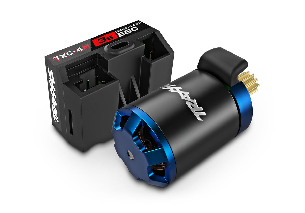 TXC-4M 3S brushless speed control and brushless motor