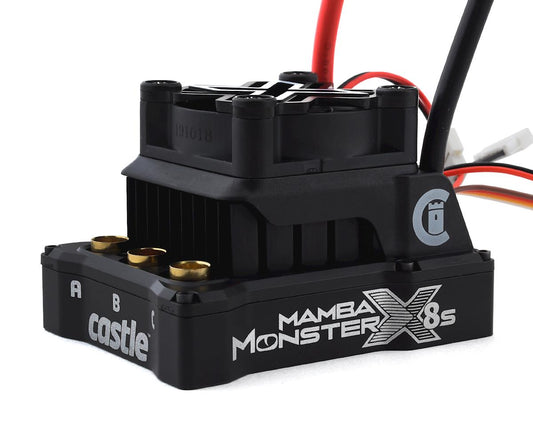 Mamba Monster X 8S 1/6 ESC w/1717 Sensored Motor (1650kV)