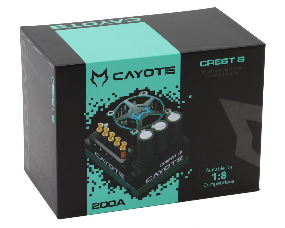 Cayote Crest 8 1/8 200A Sensored Brushless ESC