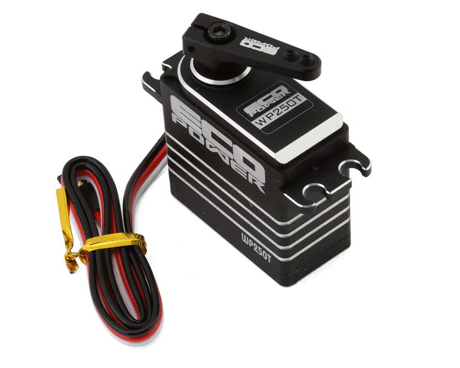 EcoPower WP250T Waterproof MEGA Torque Metal Gear/Metal Case Servo for 1/7 & 1/8