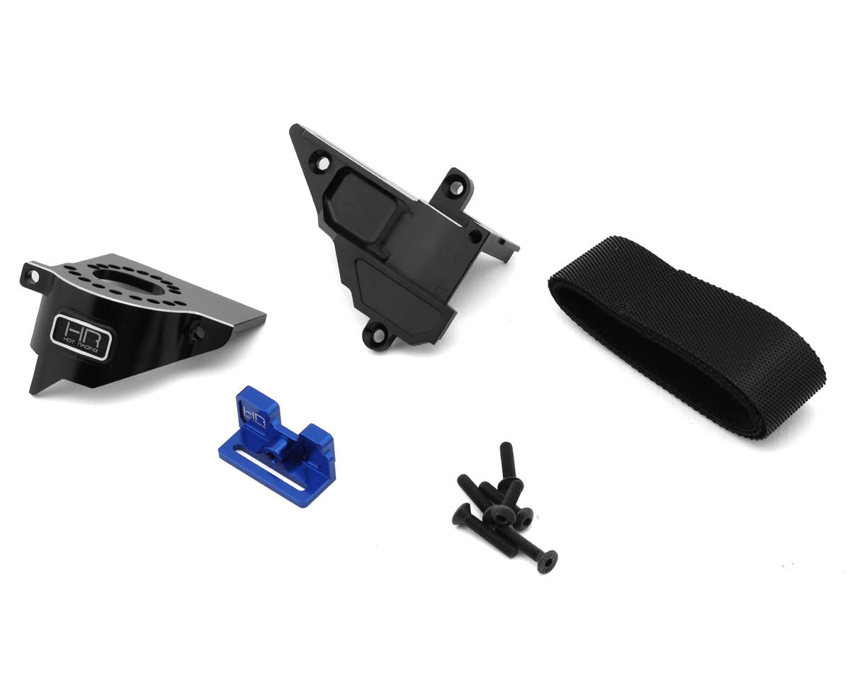 Hot Racing Aluminum Modular Motor Mount Set for Traxxas® Mini Maxx® w/Battery Hold Down