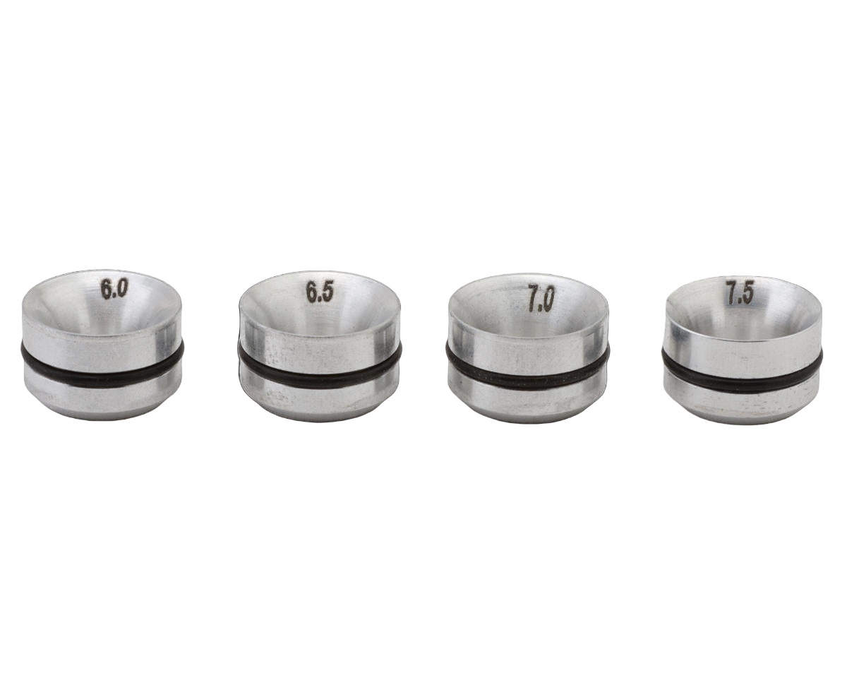 Nova Engines Low-Profile Carburetor Reducer Kit (6.0, 6.5, 7.0 & 7.5mm) w/O-Ring