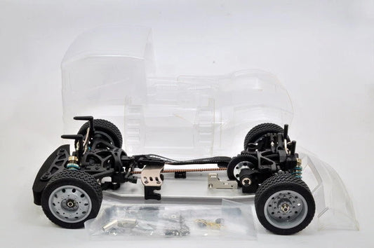 HoBao Hyper EPX 1/10 scale RC semi truck with clear body