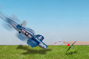 F4U Corsair Jolly Rogers Micro RTF (battery/charger included)