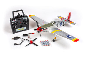 P-51D Mustang 500mm Brushless RTF (battery/charger included)