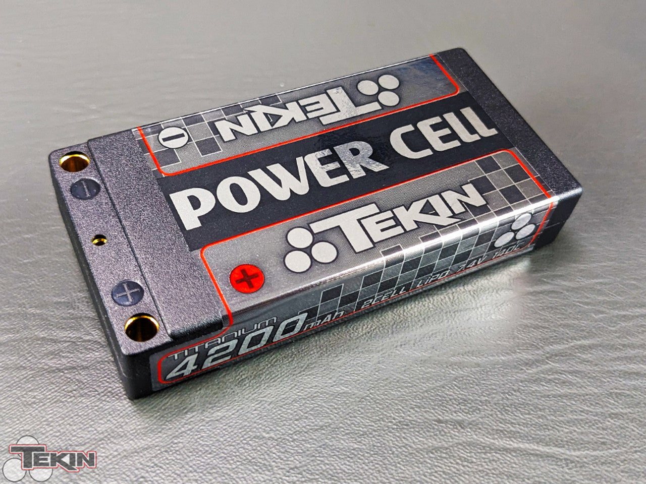 Tekin Titanium 2S 4200mah LiPo Ultra Thin Shorty