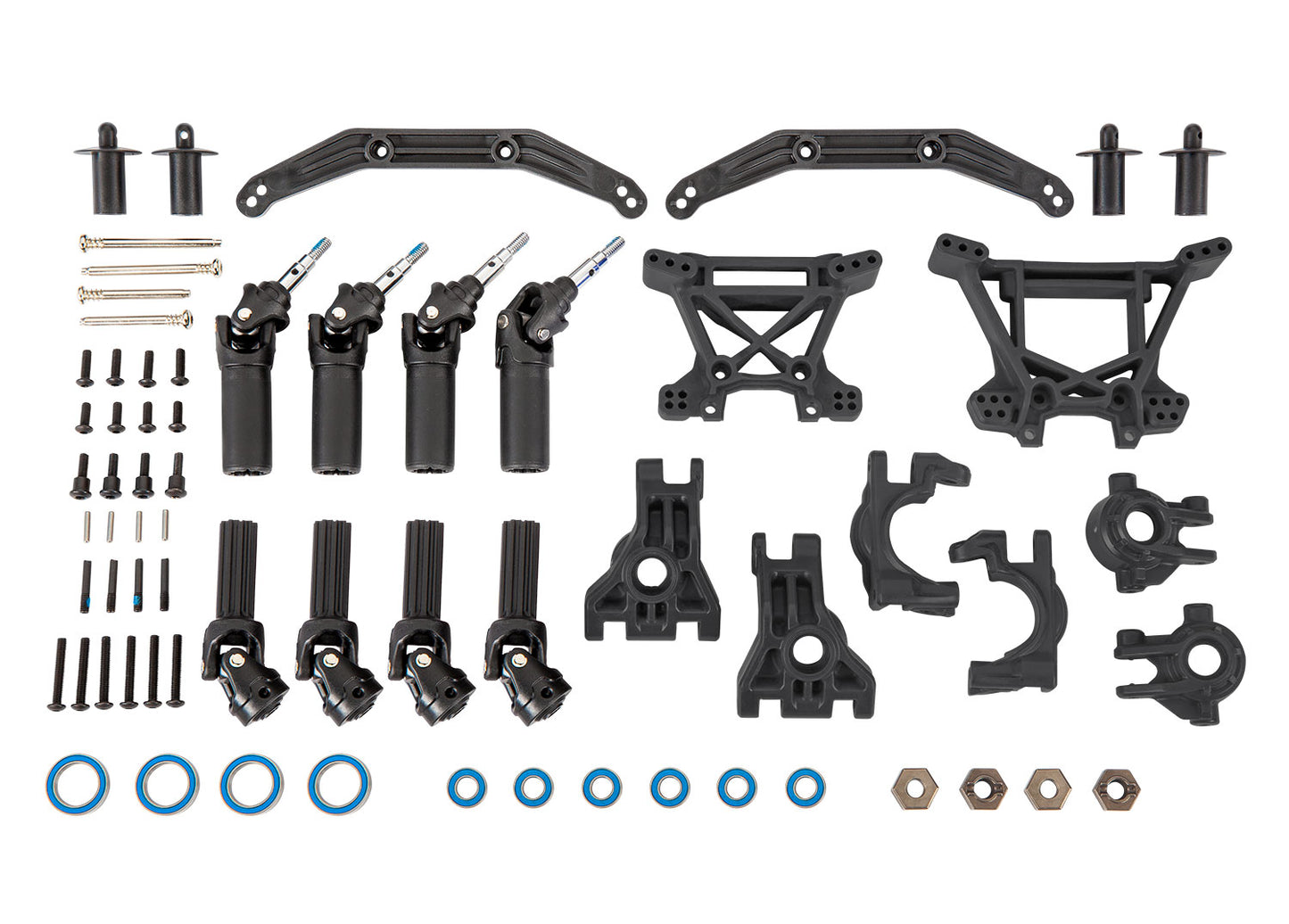 9080 DRIVELINE & SUSPENSION KIT (Extreme Heavy Duty / 6mm Axle)