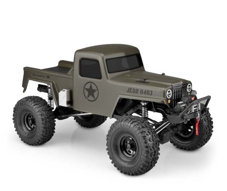 JCO0403 JCI Creep Clear Body for 12.3" Wheelbase Crawlers