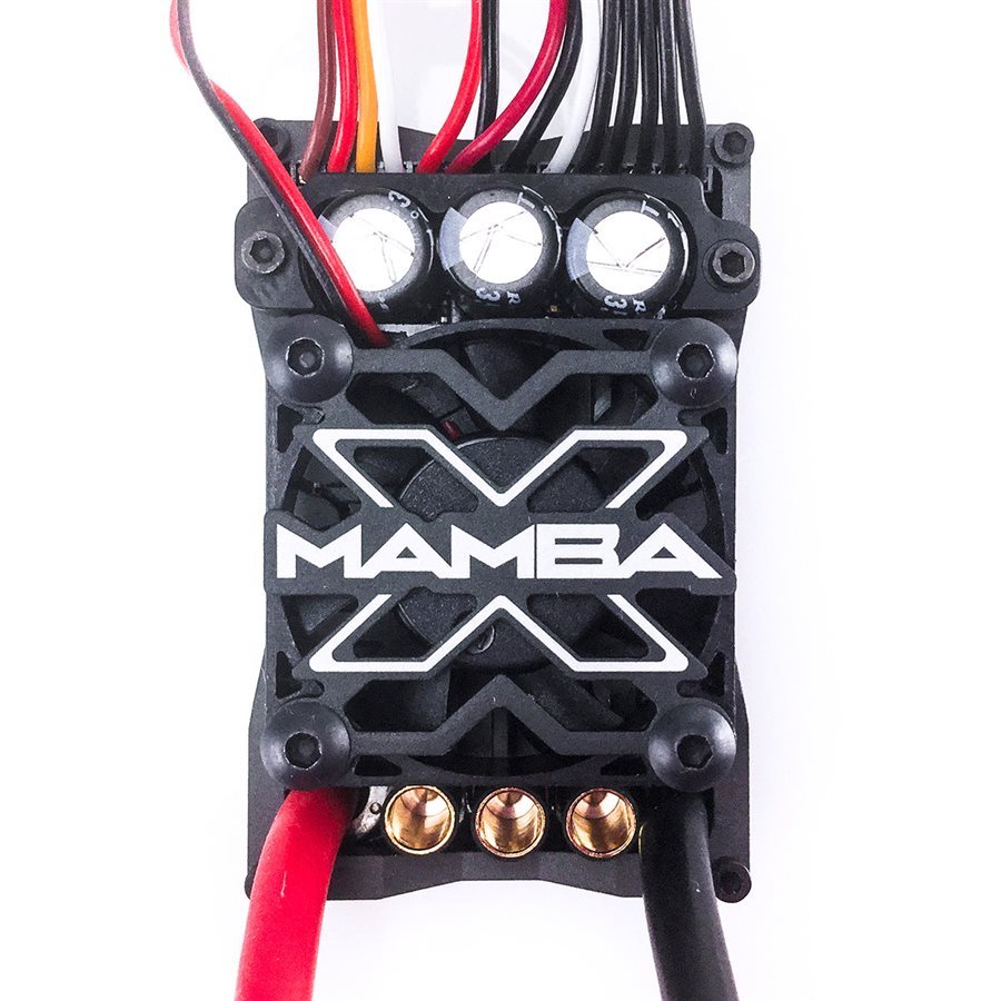 Mamba X Sensored Combo w/1410 (3800Kv, 5mm shaft)