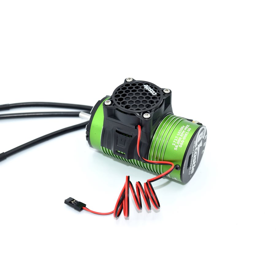 Blower Fan Shroud for 17 Series Motors (fan included)