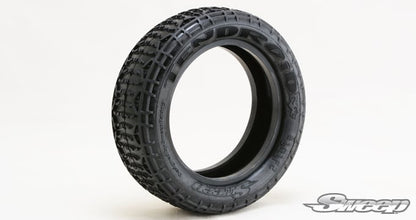 10Droid 2.2" 1/10 2WD Buggy Front Tires (Pre-Mounted)