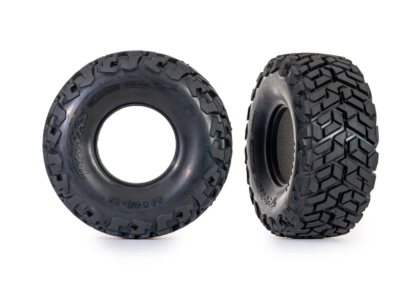 Maxx SC Belted Tires w/Foam Inserts (2)
