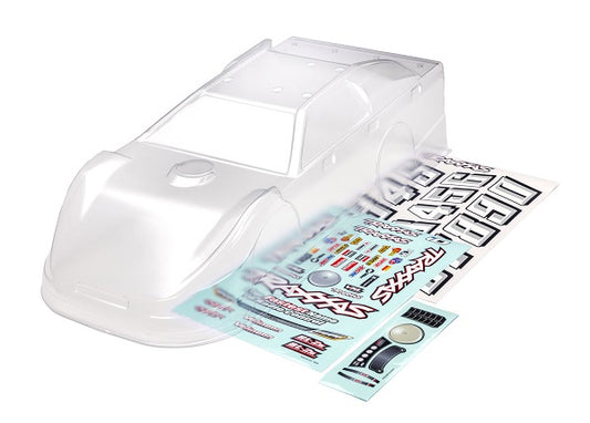 10426 (BODY ONLY) Late Model Body (Slash Modified)  (Clear)