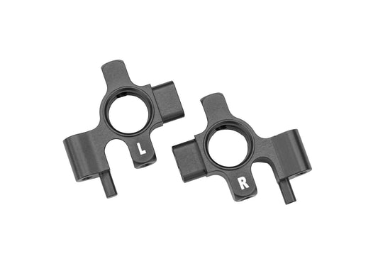 10537-GRAY STEERING BLOCKS L&R ALUM GRAY