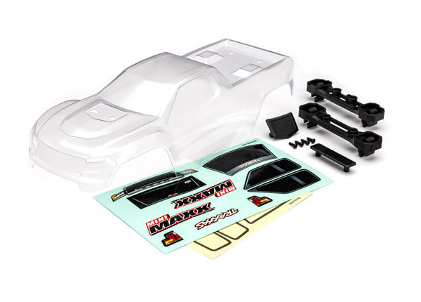 10711 MINI MAXX CLEAR BODY W/ DECALS