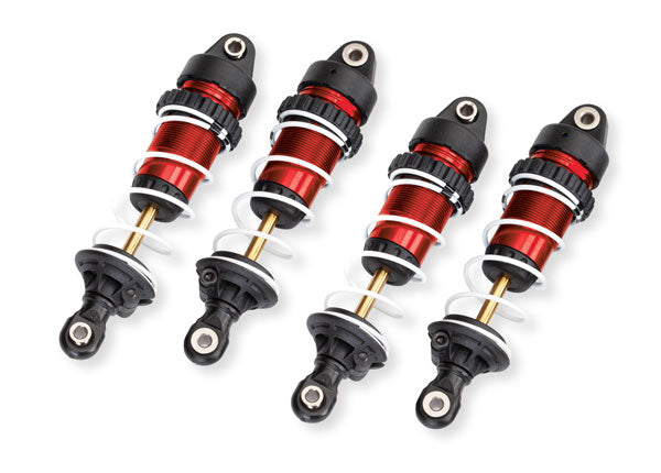 10765-(___) MINI MAXX GTR ALUMINUM THREADED BODY SHOCKS (4)