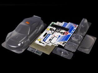 HPI 2012 PORSCHE 911 GT3 RSR BODY (206mm/210mm) Clear