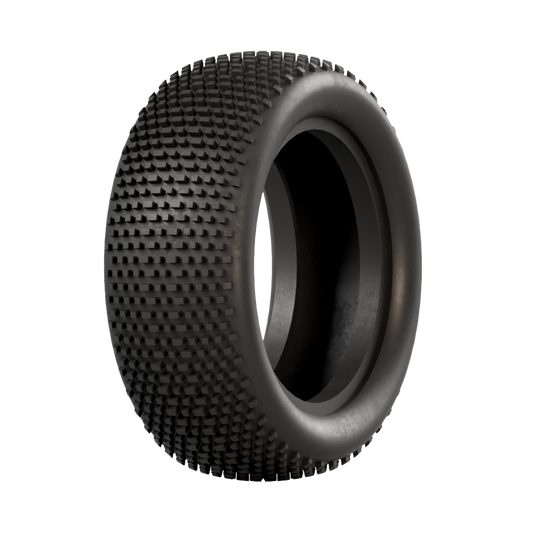 Super Mini - 4WD FRONT Tires w/ Inserts (1 pr)