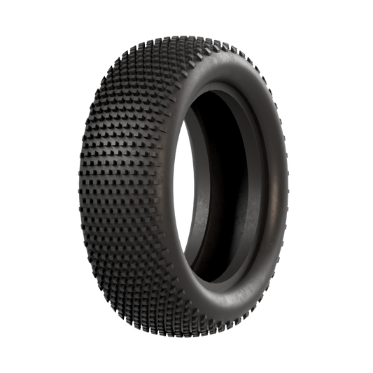 Super Mini - 2WD FRONT Tires w/Inserts (1 pr)