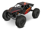 Traxxas TXC-4M Extreme Crawler in Orange, high three-quarter front view