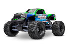 Traxxas Stampede 2WD Brushless 136454-4 in Green, three-quarter front view