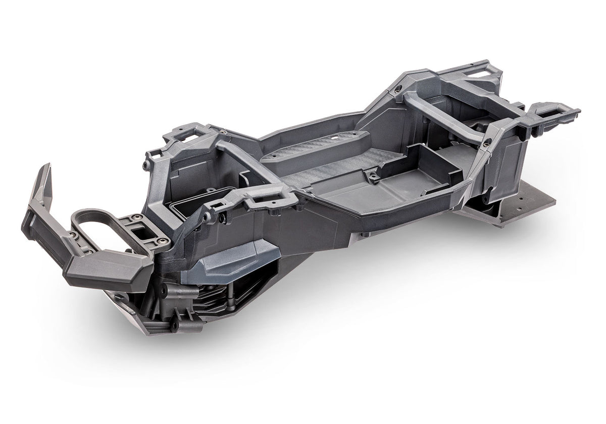 Traxxas Stampede 2WD Brushless 136454-4, bare monocoque chassis, three-quarter front