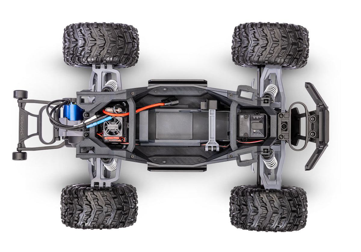 Traxxas Stampede 2WD Brushless 136454-4, chassis, top view