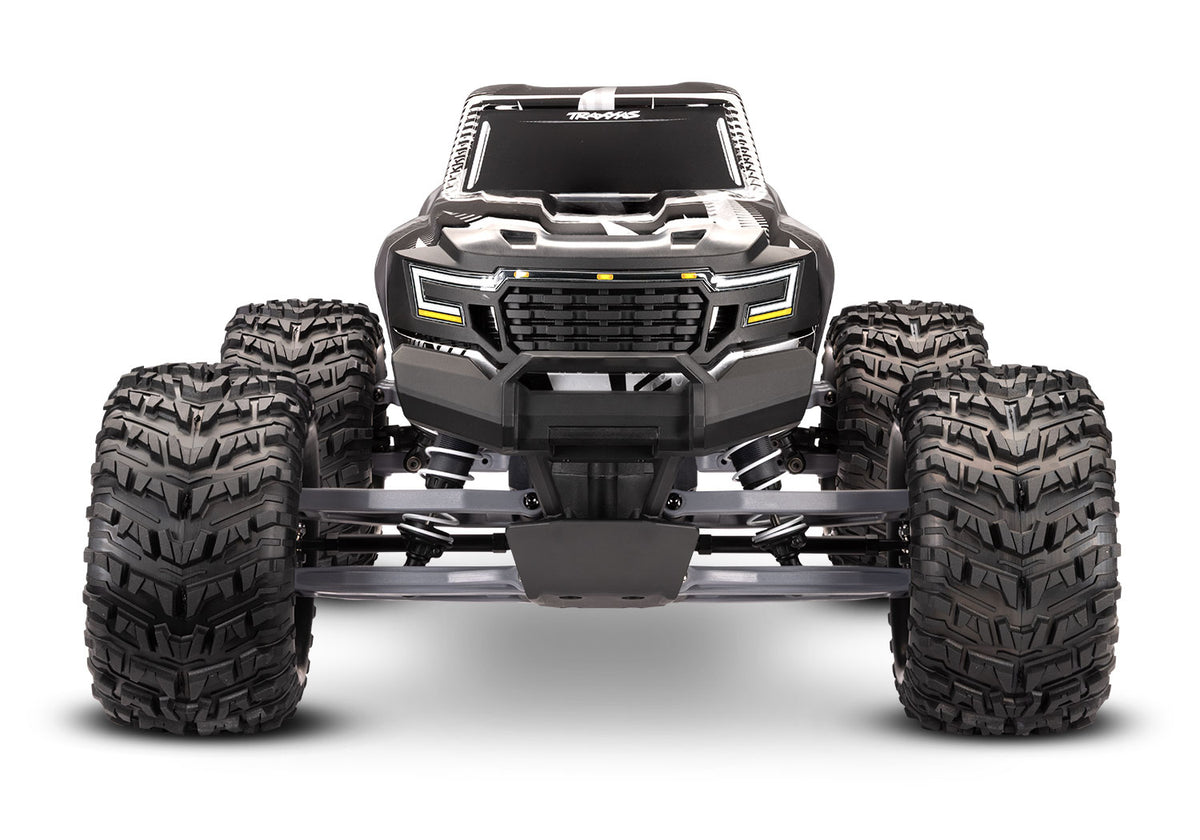 Traxxas Stampede 2WD Brushless 136454-4 in Black, front view
