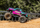 Traxxas Stampede 2WD Brushless 136454-4 in Pink, action shot