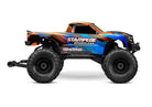 Traxxas Stampede 2WD Brushless 136454-4 in Orange, side view