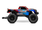 Traxxas Stampede 2WD Brushless 136454-4 in Red, side view