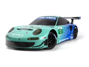 HPI Porsche 911 GT3 RSR Falken Painted Body (206mm/210mm)
