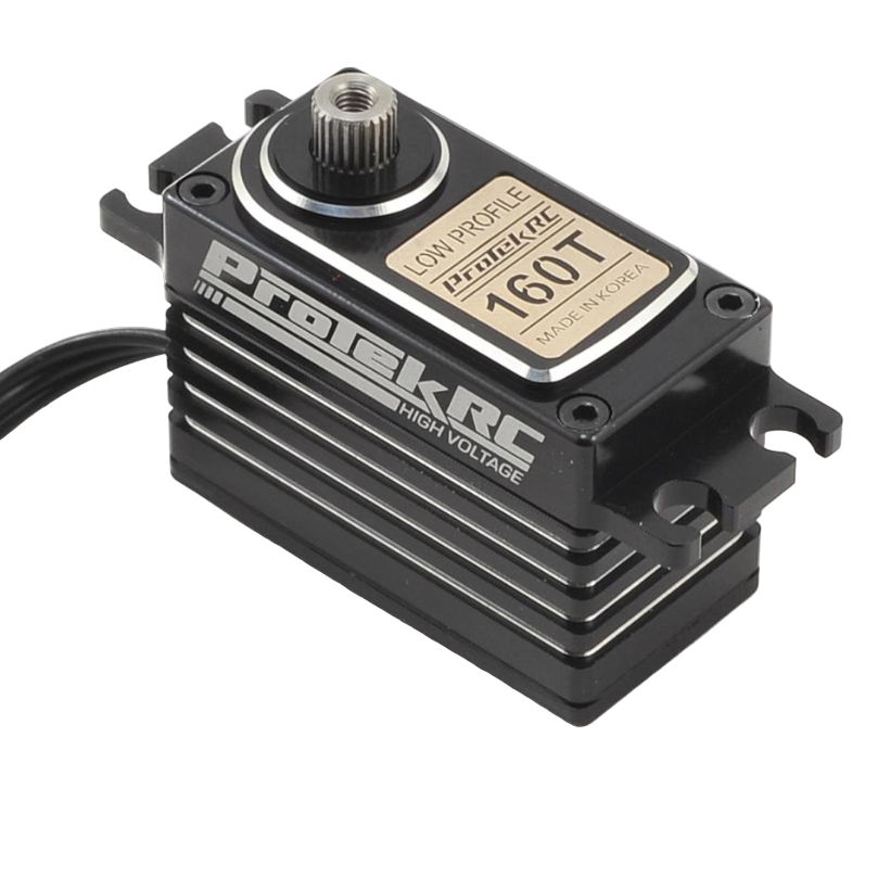 ProTek RC 160T Low Profile High Torque Metal Gear Servo High Voltage/Metal Case