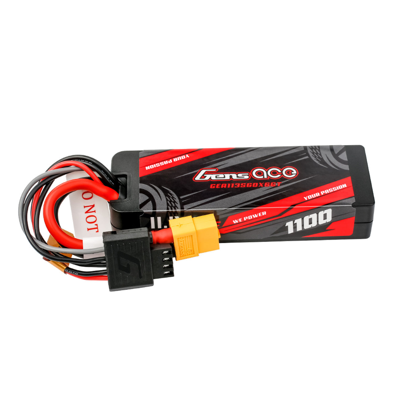 1100mAh 3S 60C 11.1V Hard Case G-tech Lipo Battery XT60 Plug