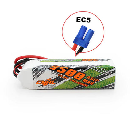 CNHL Racing Series 9500mAh 14.8V 4S 90C LiPo (EC5)