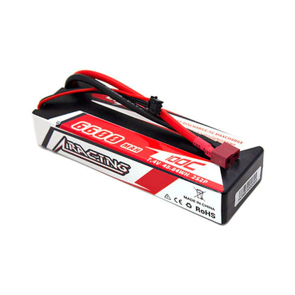 CNHL Racing Series 6600mAh 7.4V 2S 100C LiPo (Deans)