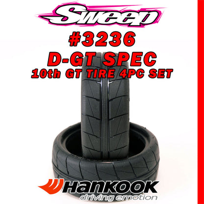 10th TC D-GT SPEC Treaded HANKOOK GT Belted Outdoor Tire (4) (D36)