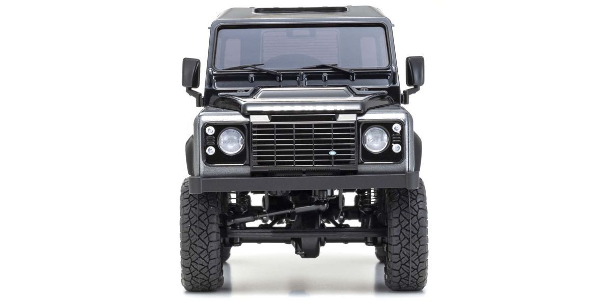 MINI-Z 4×4 Land Rover Defender 90 Gray / Black 32526GM (no battery/charger)