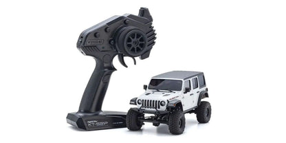 MINI-Z 4x4 readyset JeepⓇ Wrangler Unlimited Rubicon Bright White 32536W (no battery/charger)