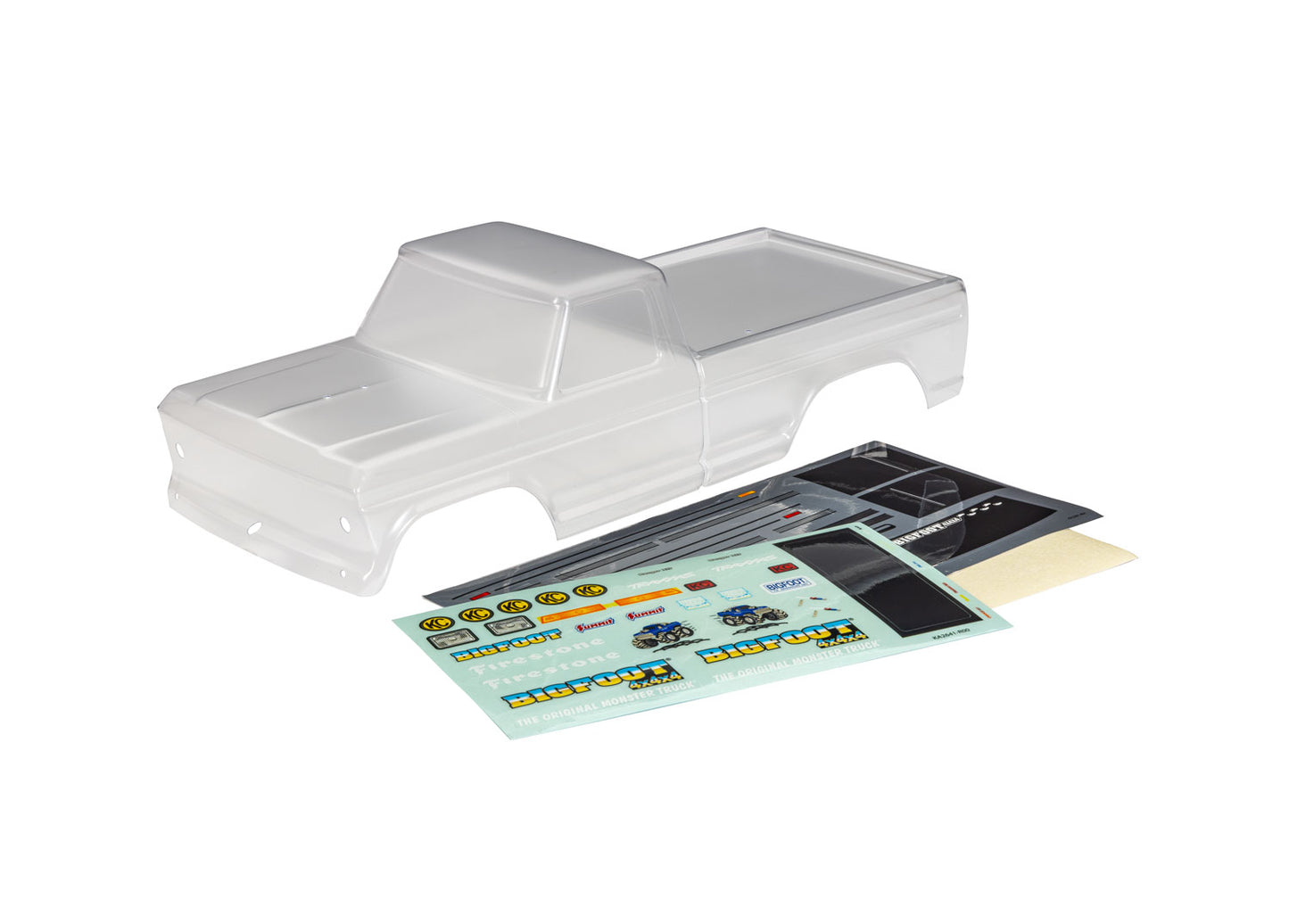 3660X BIGFOOT No. 1 Clear Clipless Body