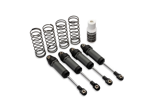 3760-GRAY Long Gray Ultra Shocks with Springs (4)