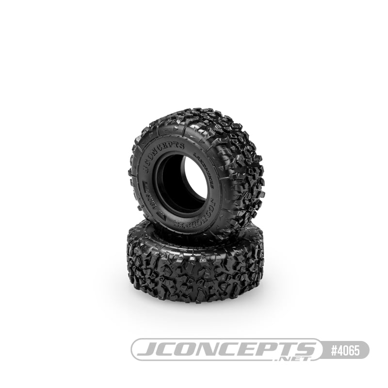 Landmines 1.0" All Terrain Crawler Tires (2) (2.25”) (TRX-4M) (Green)