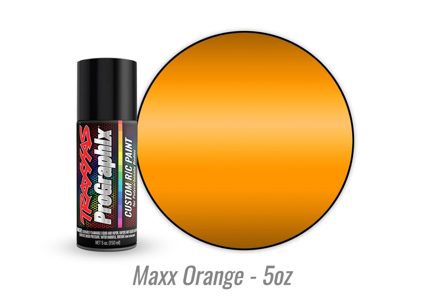 5051 BODY PAINT, MAXX ORANGE 5OZ